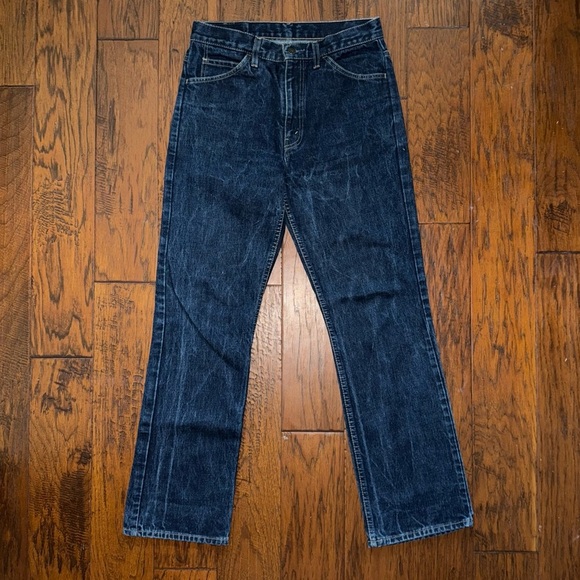 LVC Levi’s Vintage 90’s 607 Orange Tab Straight Leg Jean 32 x 30 - Picture 11 of 13